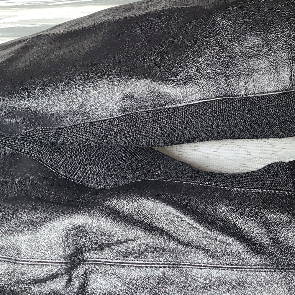 Coldwater Creek Ginuwine Leather Jacket - Picture 3 of 12